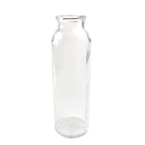 Star Shaped Glass Bottle Juicer Bottle Cold Brew Tea Glass Beverage Bottles Supplier