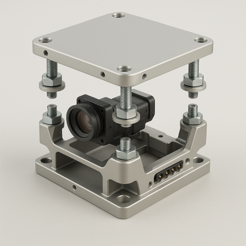 Алюминиевые детали с ЧПУ для платформы камеры с виброизоляцией