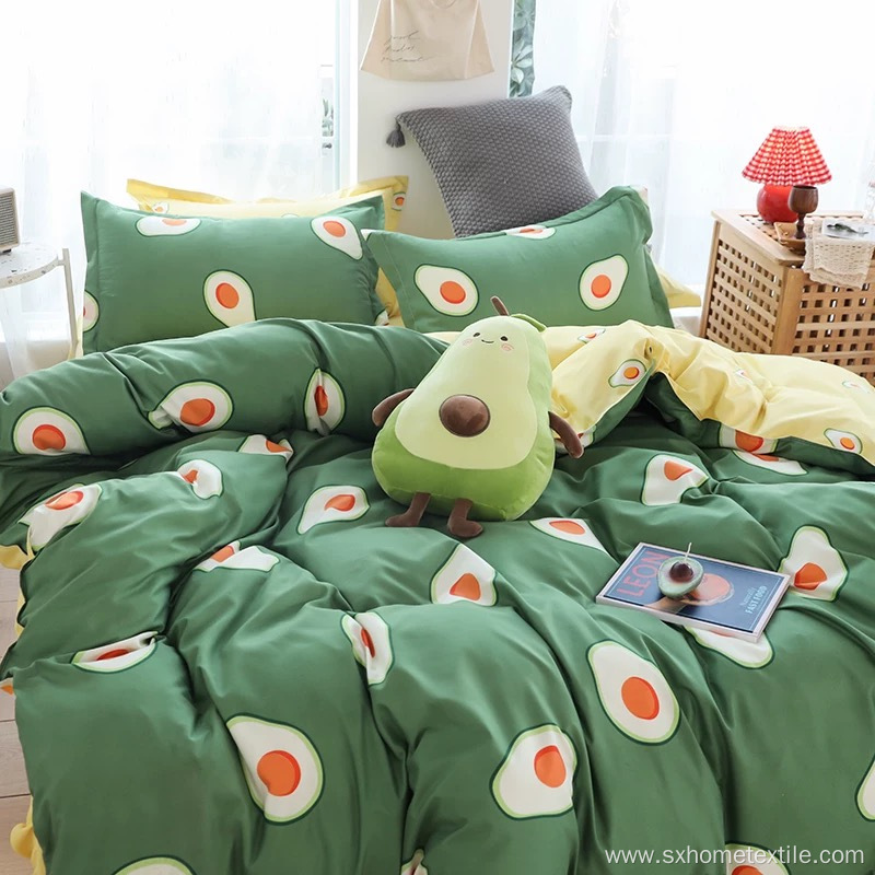 printed bedding cover set