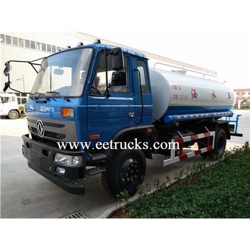 Dongfeng camiones cisterna de agua de 10000 litros