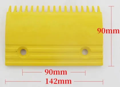Yellow Comb Plate for Hitachi Escalators