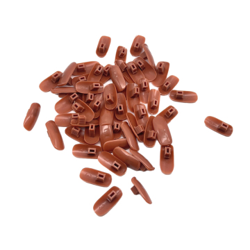 100 Pcs Acrylic Manicure Training Hand - Brown