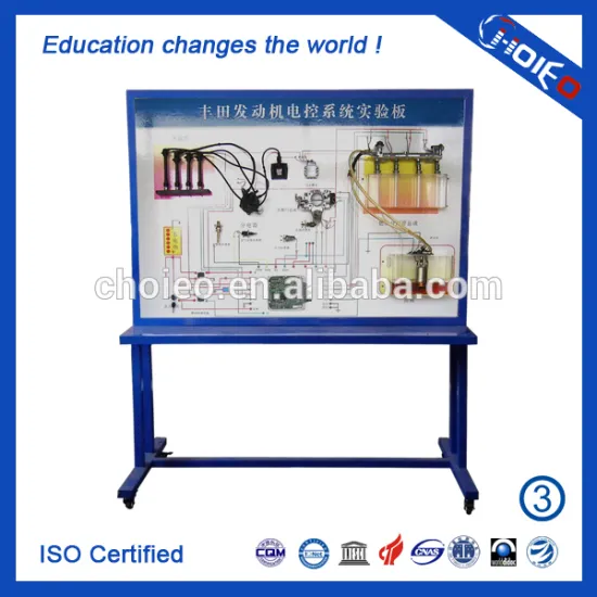 Toyota Engine Electronic Control System Training Board,Vehicle Electric Control Kit,Vocational Education Apparatus