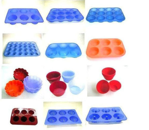 Silicone Kitchenware, Nonstick Silicon Cake Mould With Customized Shape