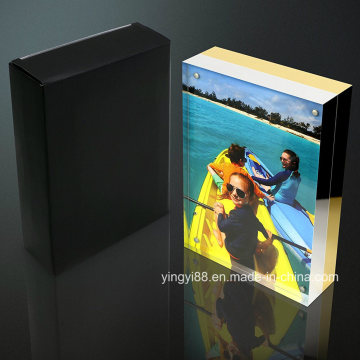 Elegant 5X7 Magnetic Clear Acrylic Photo Frame