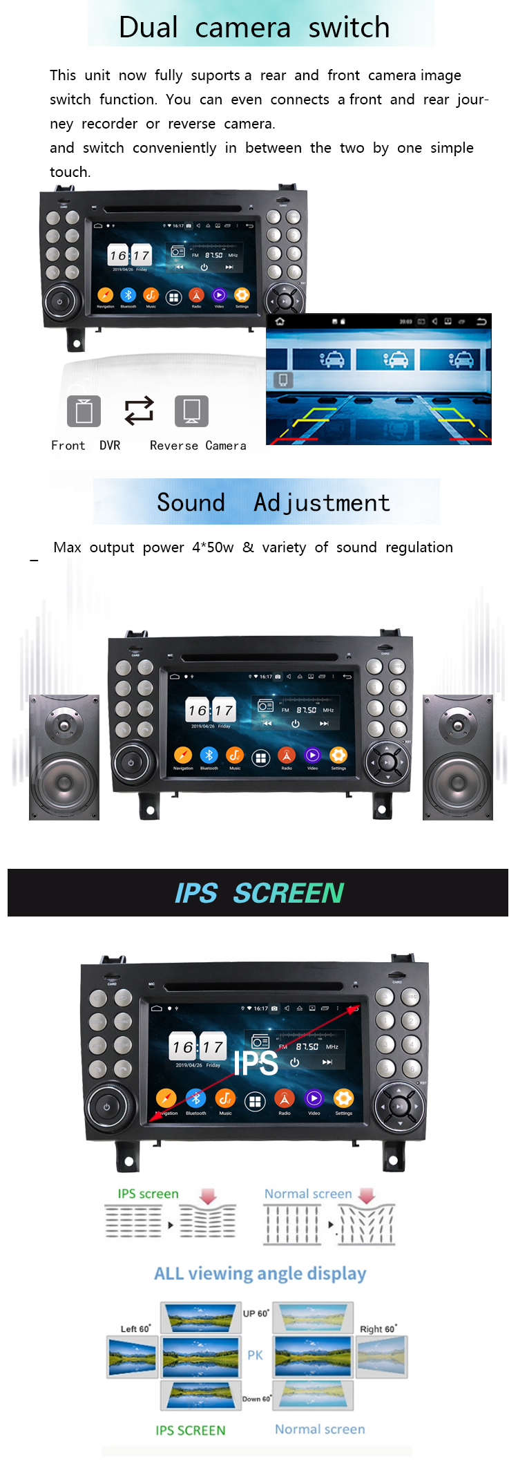 SLK200/280/300 car navigation