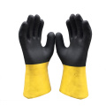 Guantes de resistencia química con jersey