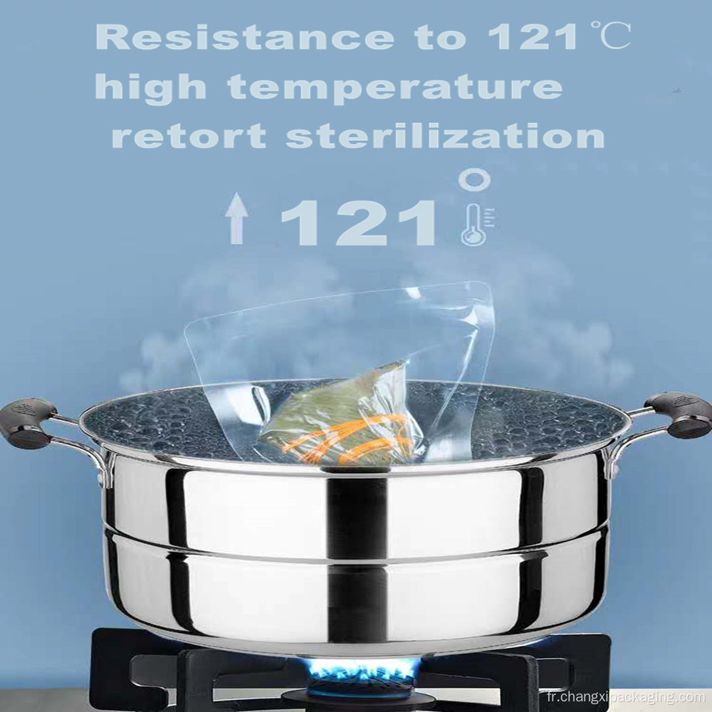 Sac d&#39;emballage sous vide à chambre pour aliments