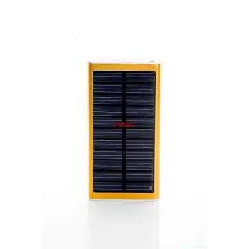 Mobile Battery Charger with solar panel
