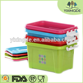 lock design versatile with a handle plastic storage box