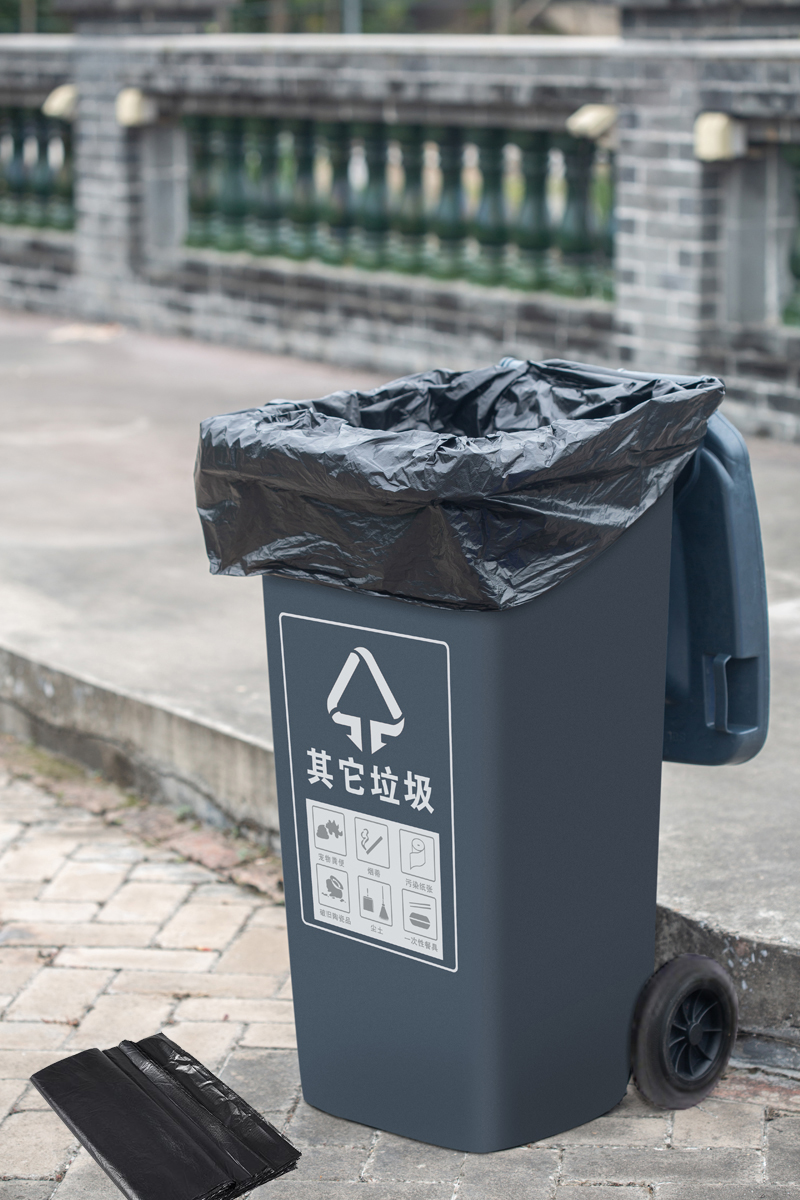 Big Size Heavy Duty Black Garbage Bag - China Garbage Bag and Trash Bag  price