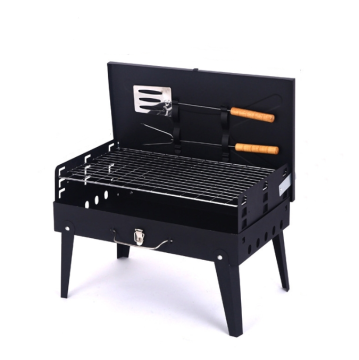 Portable Foldable Charcoal Grill for Outdoor Cooking, Camping, and Picnics