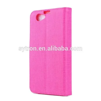 Protective cover denim silicone flip phone case for sony xperia m5