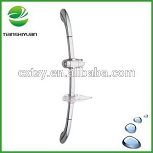 stainless steel shower sliding bar with shower holder stainless steel flat bar
