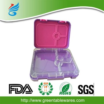 lunch box with divider bento lunch box with clear lid leakproof tritan food container 4 dividers lunch bento box
