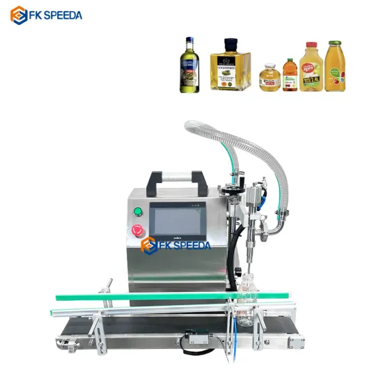 Automated Small Bottle Drinking Water Production Line with Liquid Filling Machine and Conveyor Belt