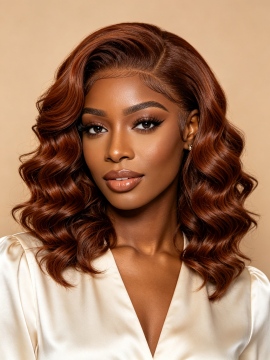 12 Inch 13x4 HD Lace Frontal Deep Wave 180% Density 30 Human Hair Glueless Wig