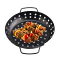 4-Piece Grilling Basket Set with BBQ Tong