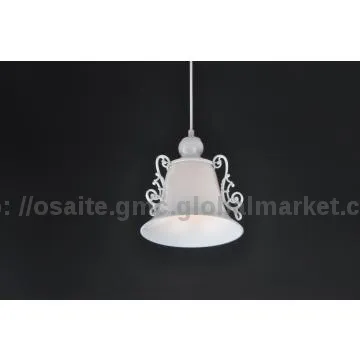 60W modern glass hanging lamp