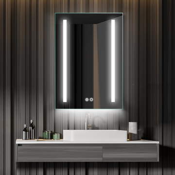 Wasserdichte moderne, beleuchtete Defogger -Medizinschrank