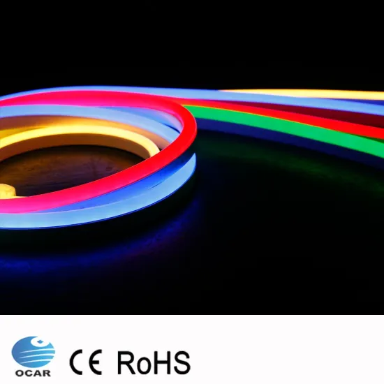 12v 24v 110v 220v 25*15mm architectural led neon-flex light rgb