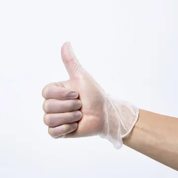 boxed powder free disposable gloves examination non sterile pf vinyl small gloves disposable vinyl