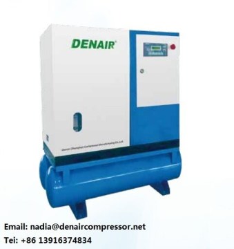 15KW/20HP Screw AIr Compressor With Air Tank For Russia and CIS