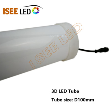 DMX512 3D LED-buis voor clubverlichting