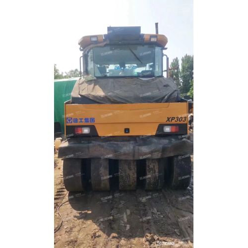 Pneumatic Tire Road Roller စက် - XCMG XP303 ကိုအသုံးပြုခဲ့သည်