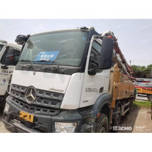 Xcmg bekas 66 m truk dipasang pompa beton HB66V