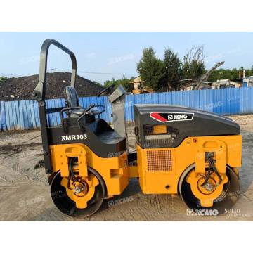 XCMG used mini road roller XMR303