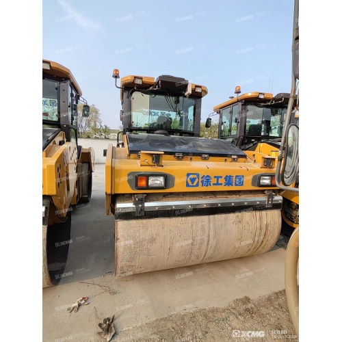 XCMG usado XD143S Double Drum Road Roller Precio