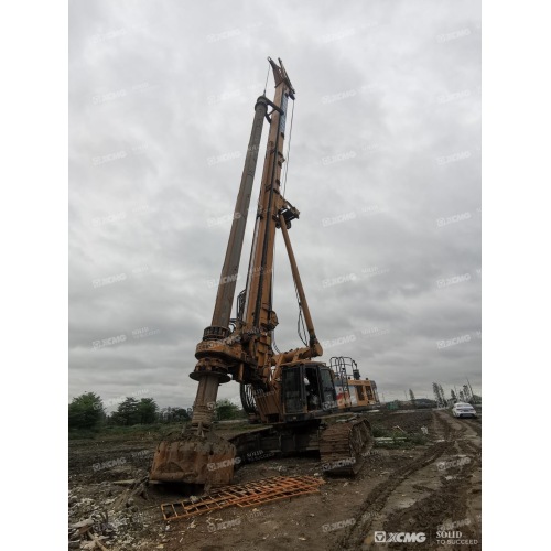 Xcmg 105m mesin rig pengeboran putar tangan kedua XRS1050