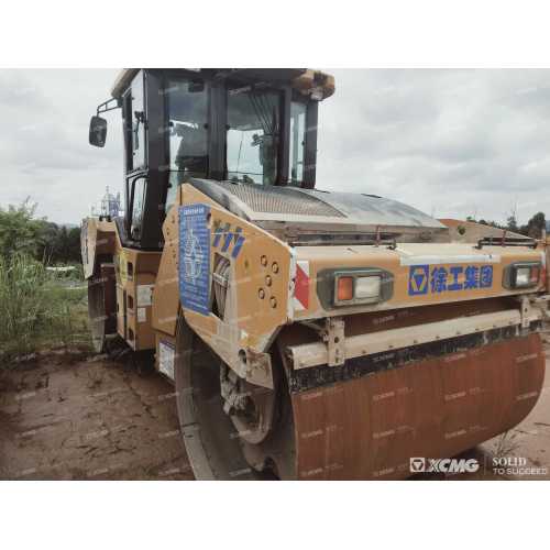 XCMG usado XD133VO Double Drum Road Roller Precio