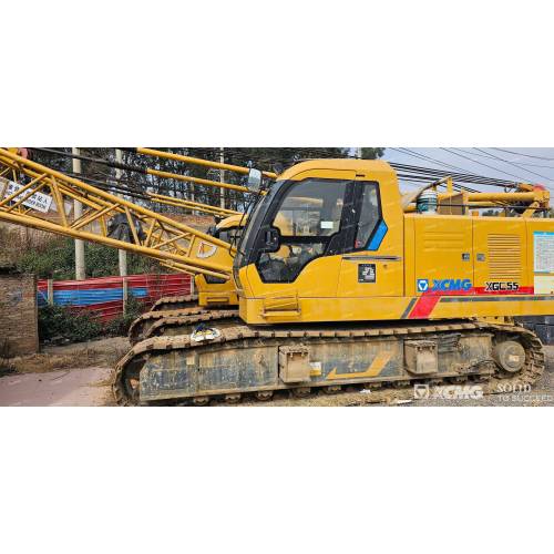 Używany mobilny żuraw Crawler Quy55 XCMG Crawler Crane