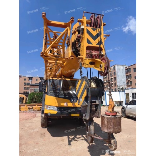 Utilizou Crane de caminhão móvel hidráulico xcmg xct80l6_1