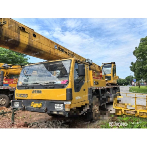 Telescopic Boom Truck XCMG အသုံးပြုသောရိန်းကုန်တင်ကား Xct25l5