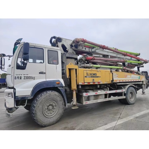 XCMG သည် Pump Truck HB37V ကိုအသုံးပြုခဲ့သည်