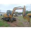 Used Small Diggers Used XCMG XE60WD wheel excavator Manufactory