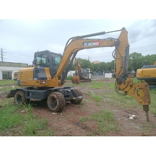 Used XCMG XE60WD wheel excavator