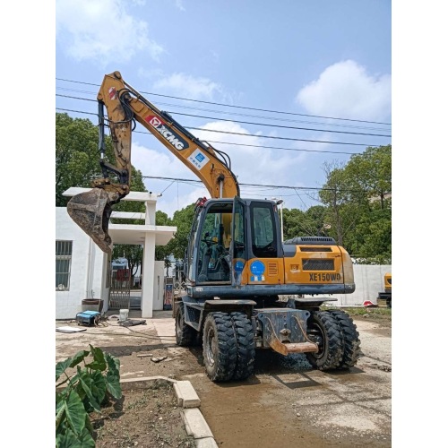 중고 XCMG XE150WD 휠 굴삭기