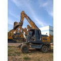 Mini Excavator Price XCMG Used XE150WD wheel excavator Manufactory