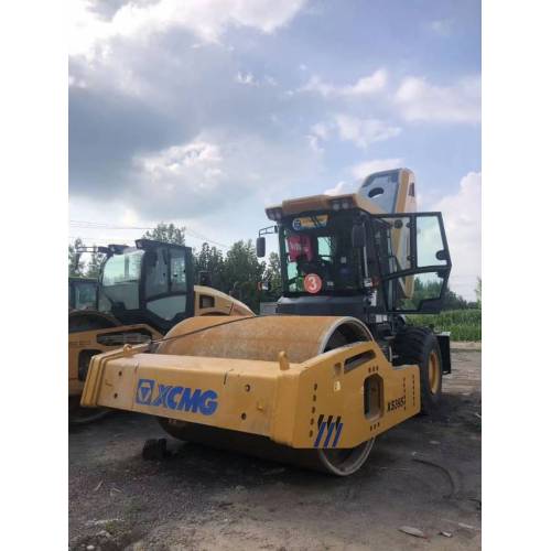 Second Hand Road Roller for Sale Used XCMG XS365 single steel roller Factory