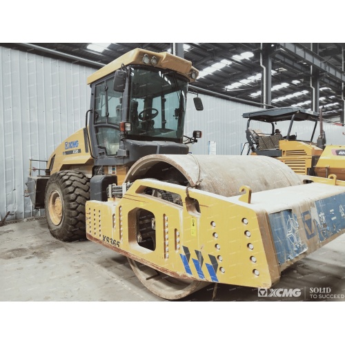 XCMG used single-drum vibratory road roller XS335