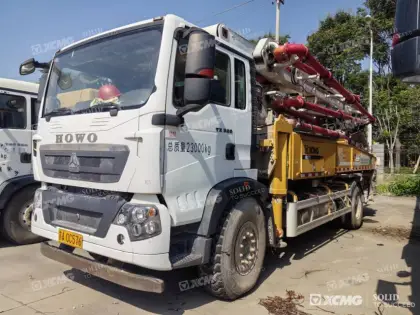 Used Truck Mounted Concrete Pump Truck XCMG HB37