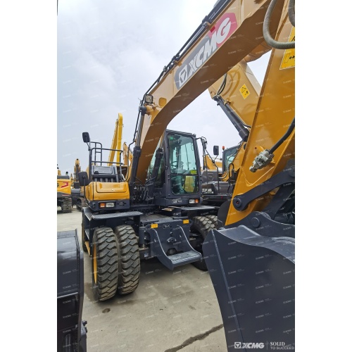 Mini bekas excavator xe150wd xcmg roda excavator