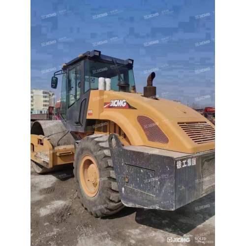 XCMG ဒုတိယလက်တစ်ဖက်တည်းစည်တုန်ခါ Hydraulic roller xs222J