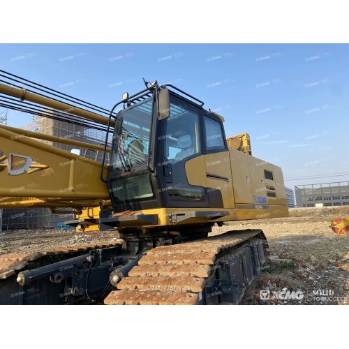 XCMG သည်တရားဝင် Mobile Mini Crawler Trane 100 တန် xgc100A