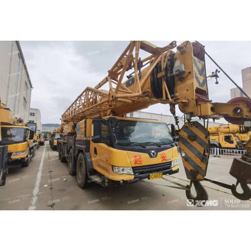 အသုံးပြုသော Mobile Crane Truck XCMG 80တန် XCT80L6