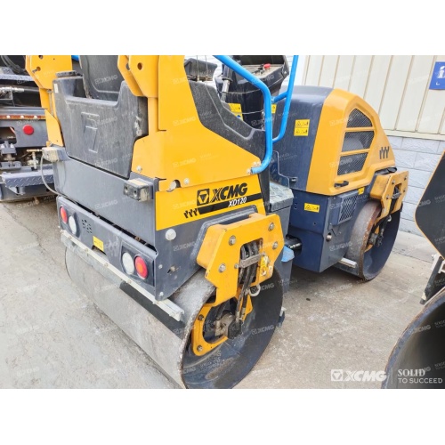 Xcmg usou o compactor vibratório Double Drum Road Machine XD120